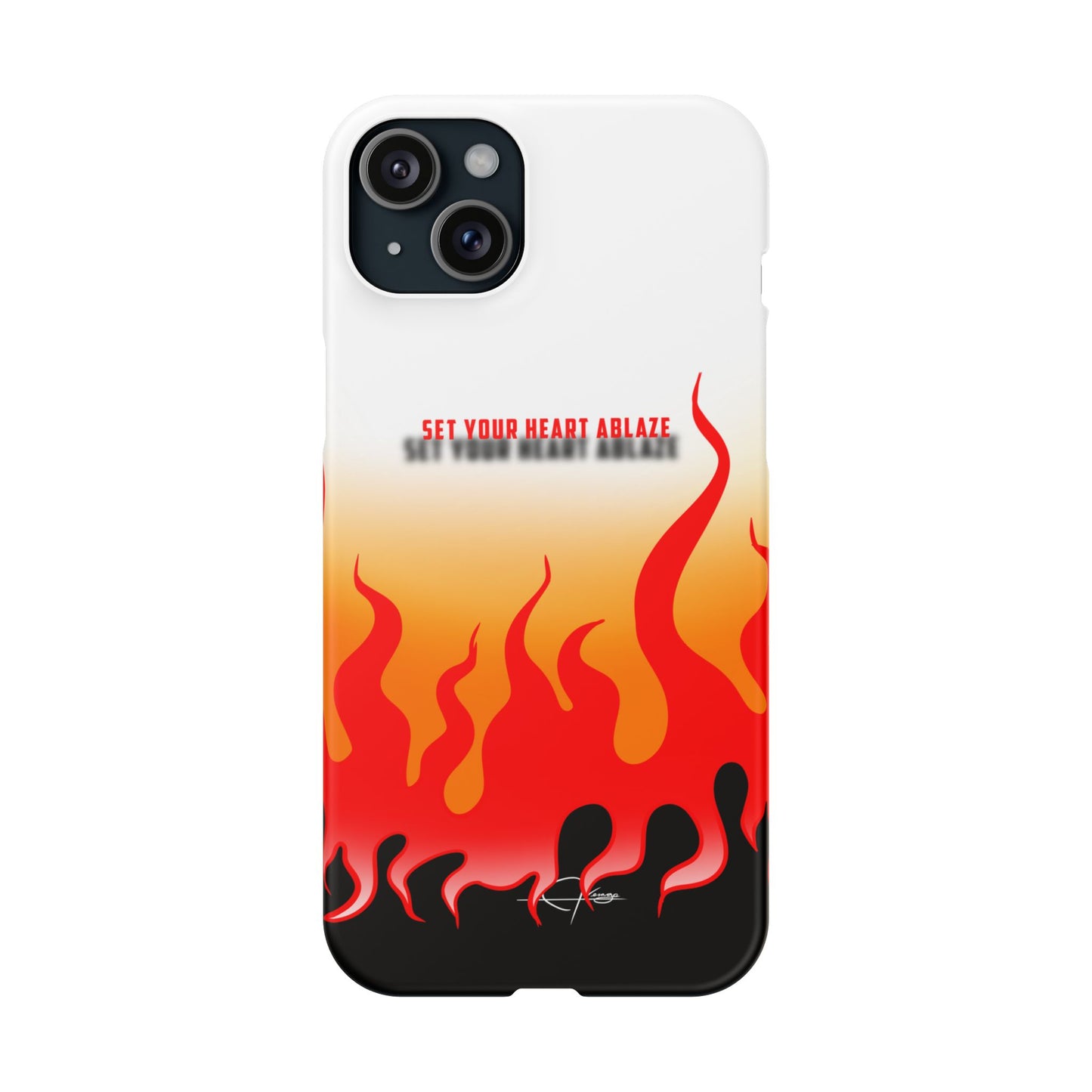 Lux Slim Cases -  " Ablaze "