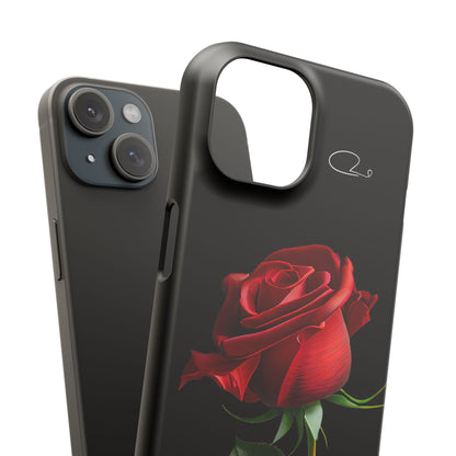 Lux Matte Slim Cases - Titled " Rose "