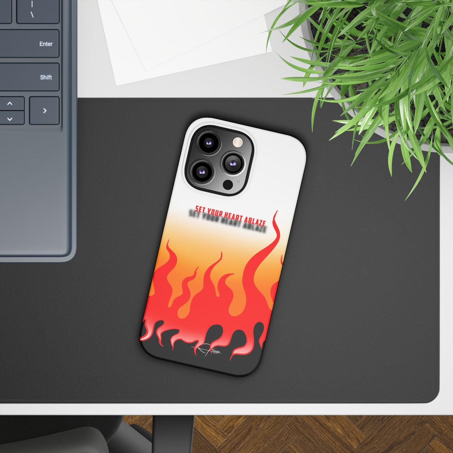 Lux Slim Cases -  " Ablaze "