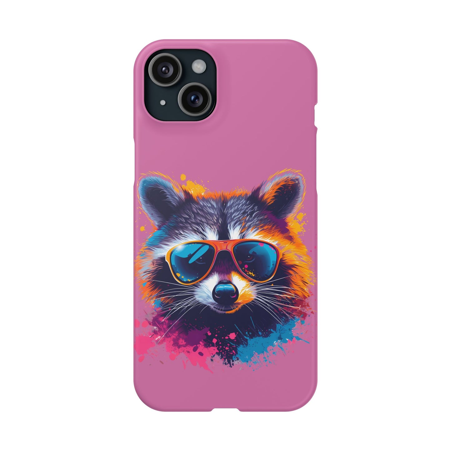 Lux Slim Cases -  " Cool Racoon V2"