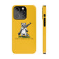 Racoon Freedom Design Slim Phone Case