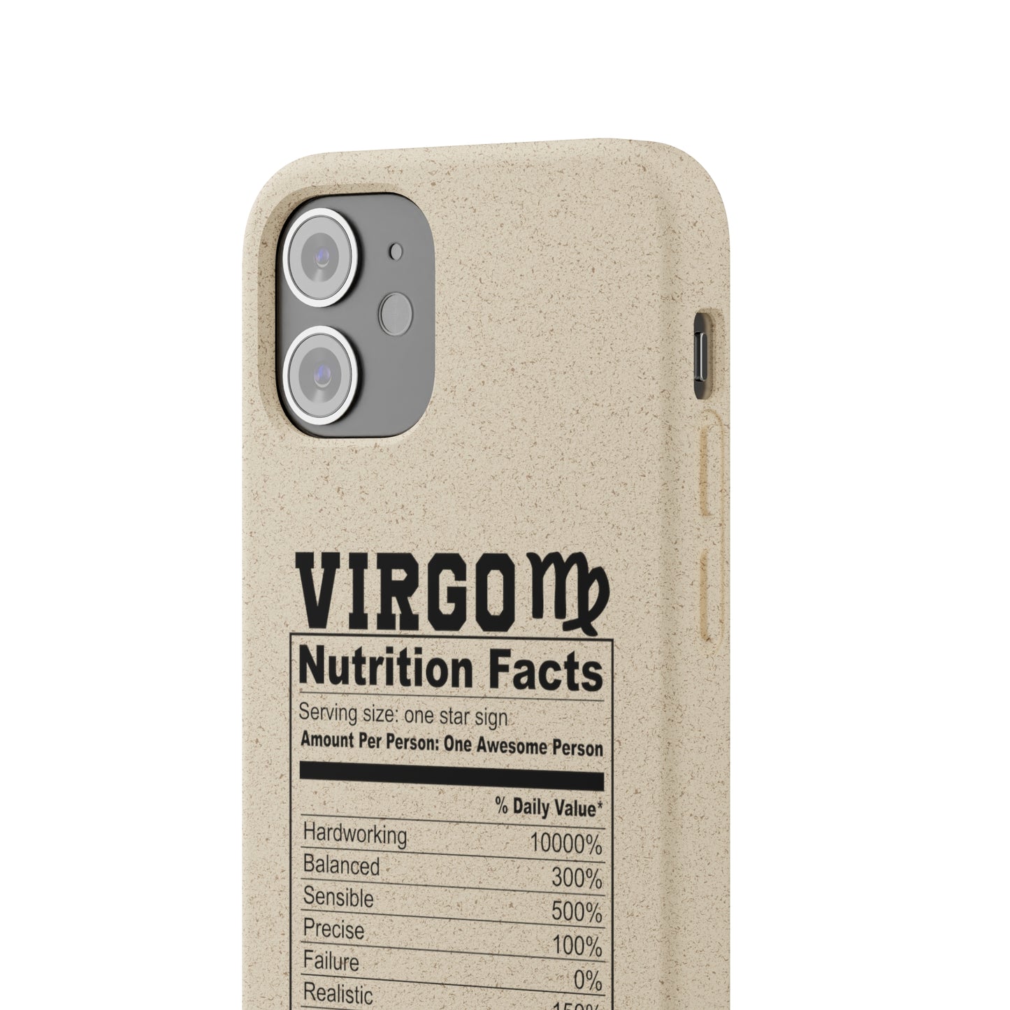 Virgo Ingredients Biodegradable Phone Case