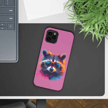 Lux Slim Cases -  " Cool Racoon V2"