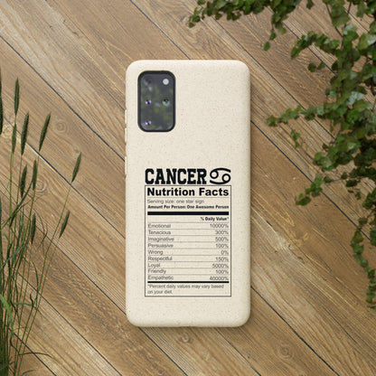 Cancer Ingredients Biodegradable Phone Case