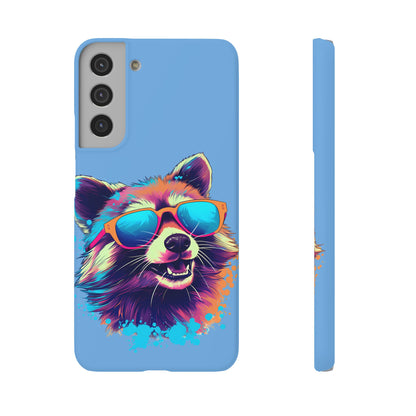 Lux Slim Cases -  " Cool Racoon"