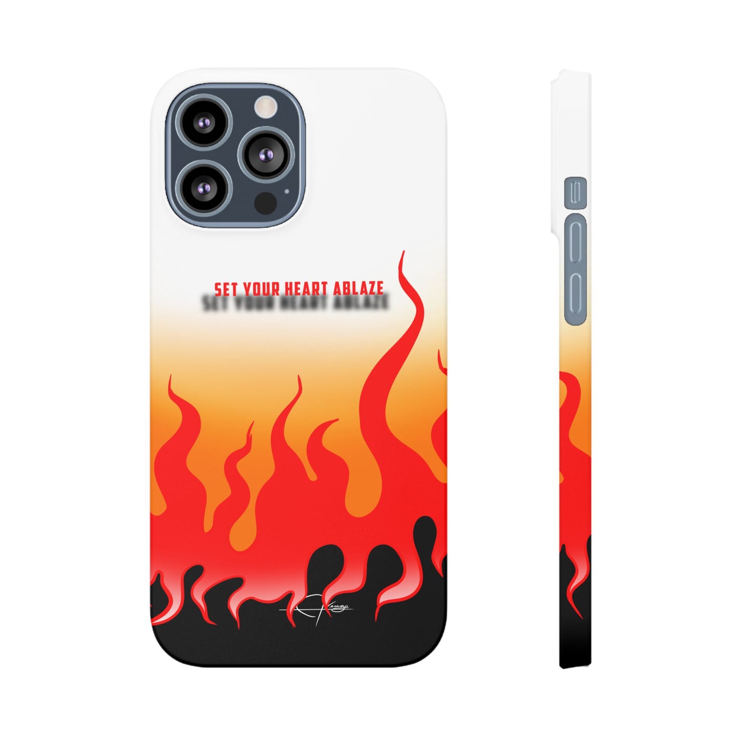 Lux Slim Cases -  " Ablaze "