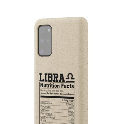 Libra Ingredients Biodegradable Phone Case