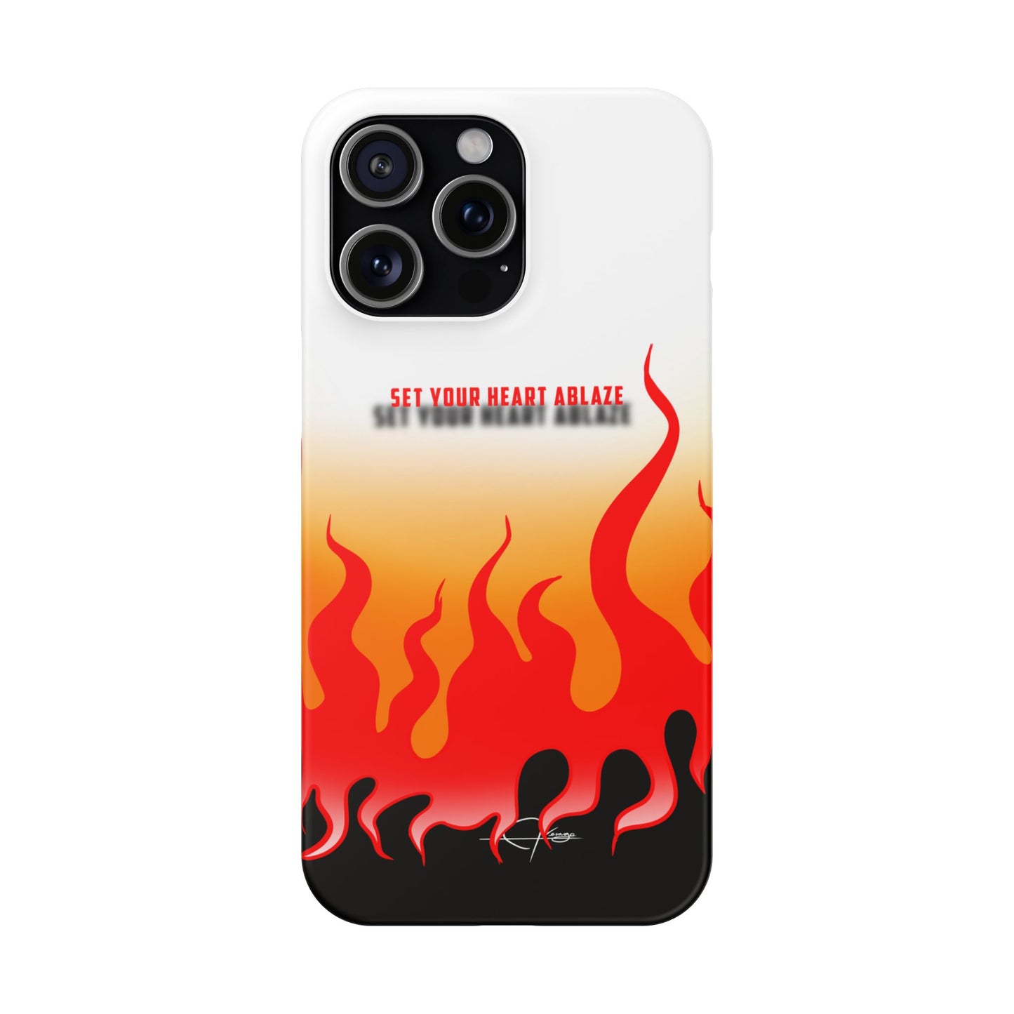 Lux Slim Cases -  " Ablaze "