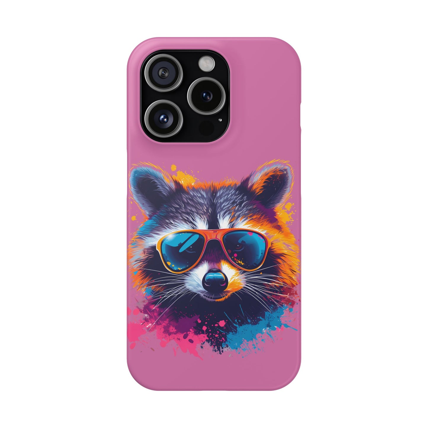 Lux Slim Cases -  " Cool Racoon V2"