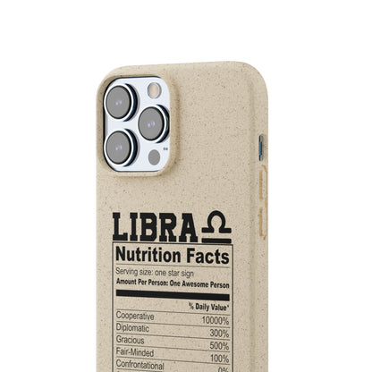 Libra Ingredients Biodegradable Phone Case