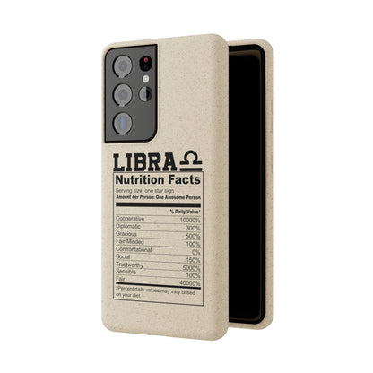 Libra Ingredients Biodegradable Phone Case