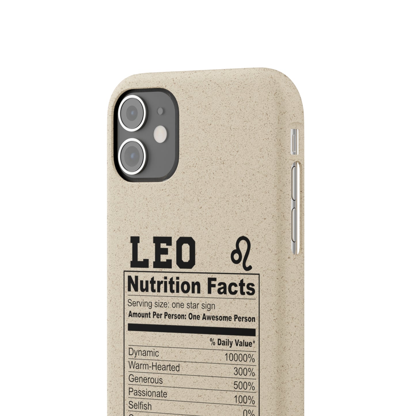 Zodiac Ingredients Biodegradable Phone Case