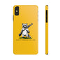 Racoon Freedom Design Slim Phone Case