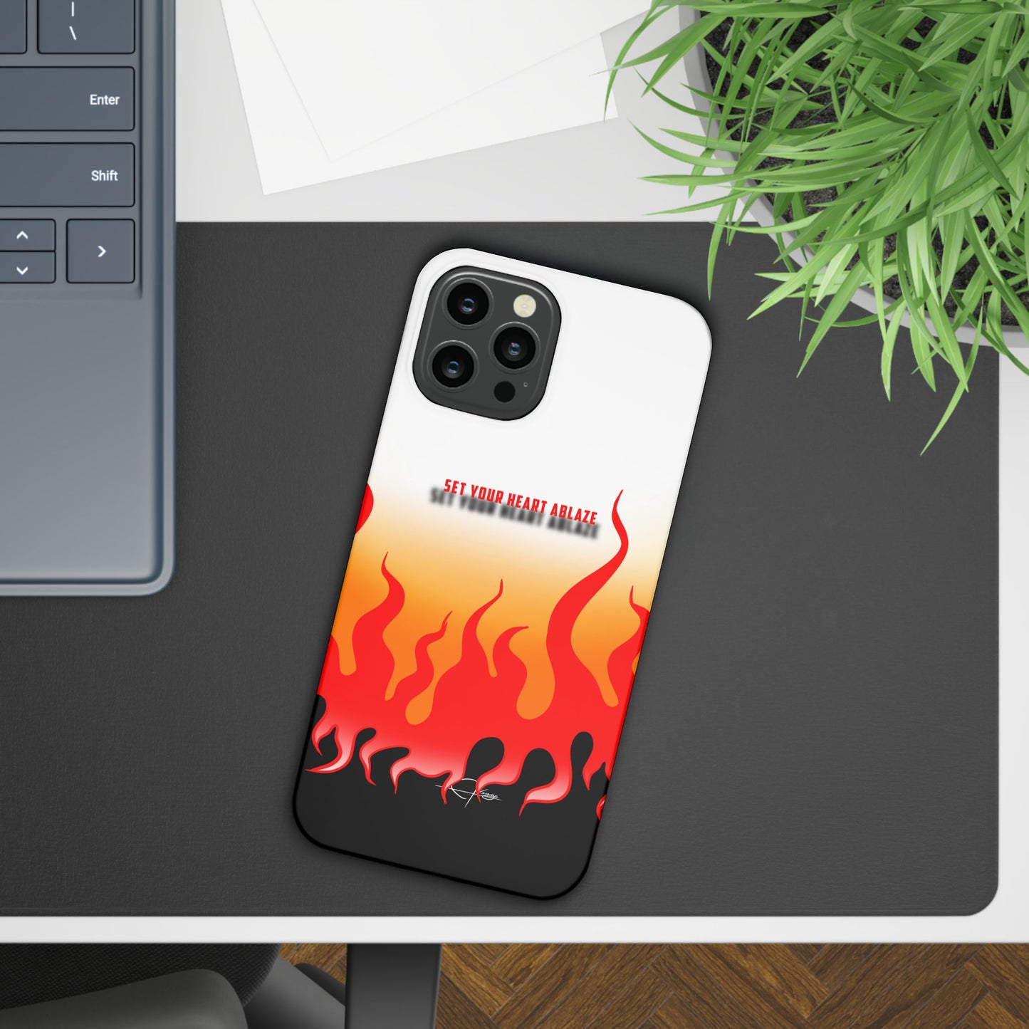 Lux Slim Cases -  " Ablaze "