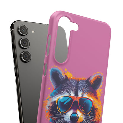 Lux Slim Cases -  " Cool Racoon V2"