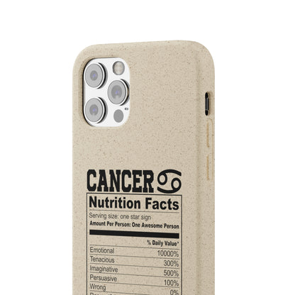 Cancer Ingredients Biodegradable Phone Case