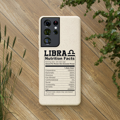 Libra Ingredients Biodegradable Phone Case