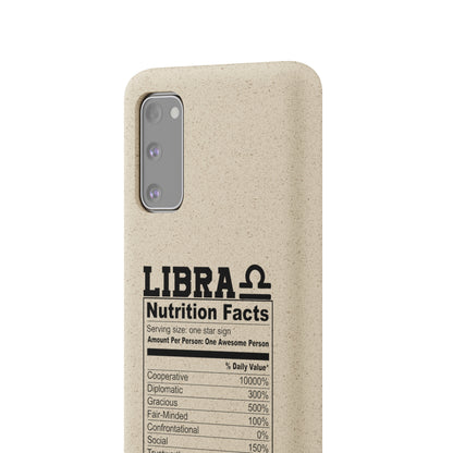 Libra Ingredients Biodegradable Phone Case