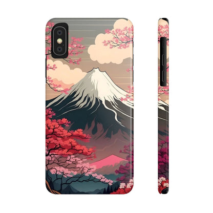 Japan Mountain V2! Slim iPhone Cases