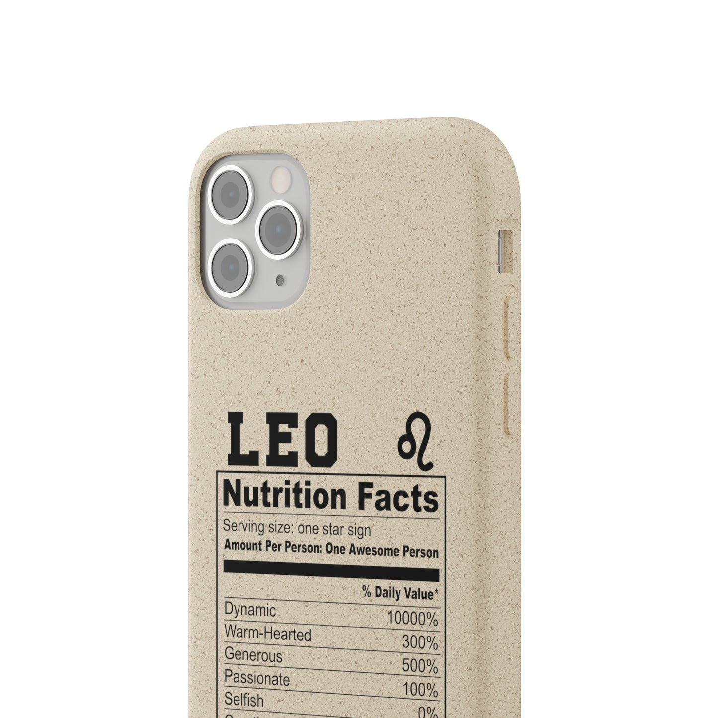 Zodiac Ingredients Biodegradable Phone Case