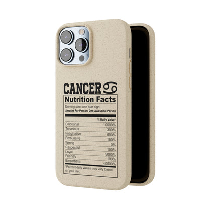 Cancer Ingredients Biodegradable Phone Case