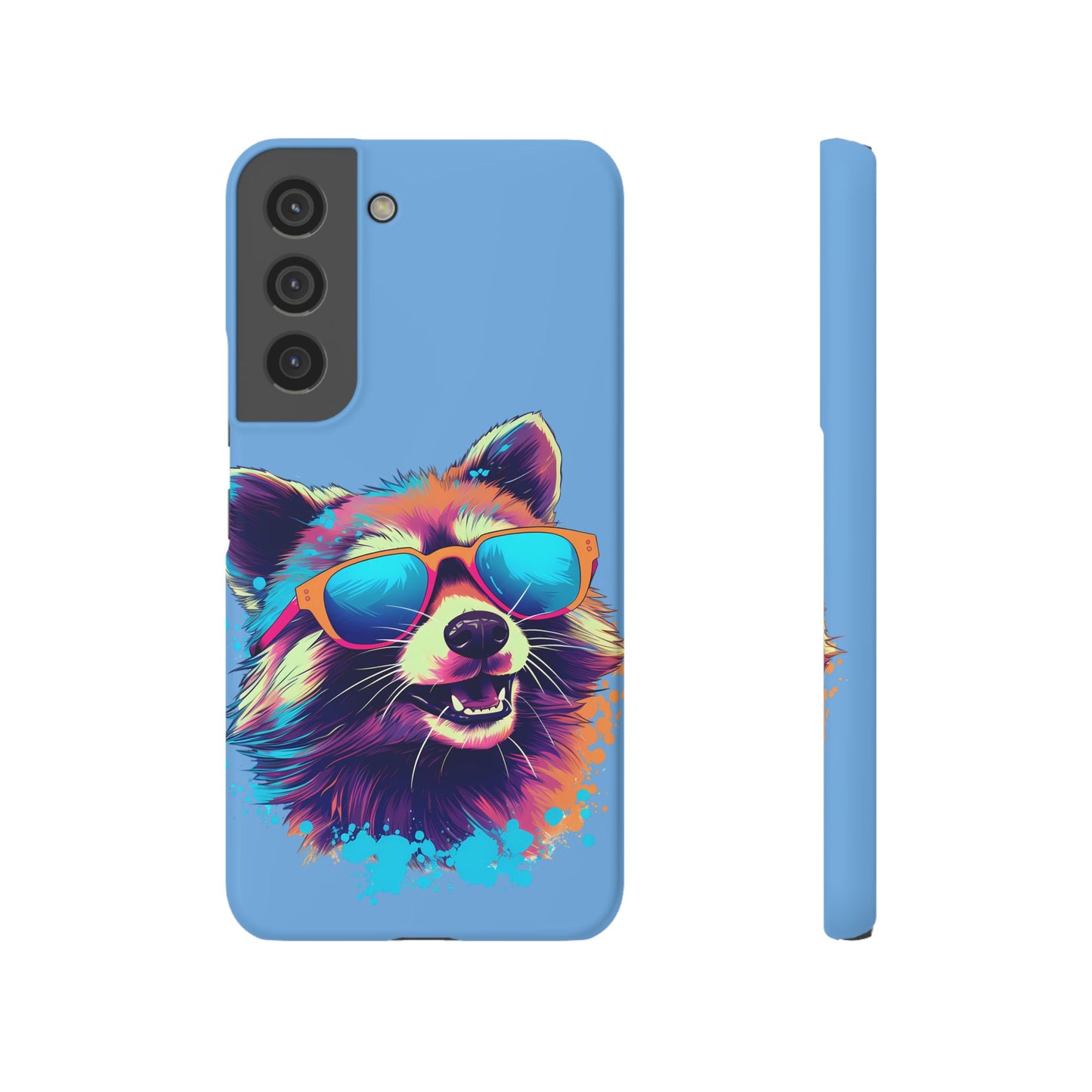 Lux Slim Cases -  " Cool Racoon"