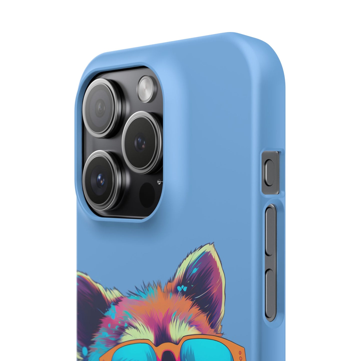 Lux Slim Cases -  " Cool Racoon"