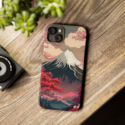 Japan Mountain V2! Slim iPhone Cases