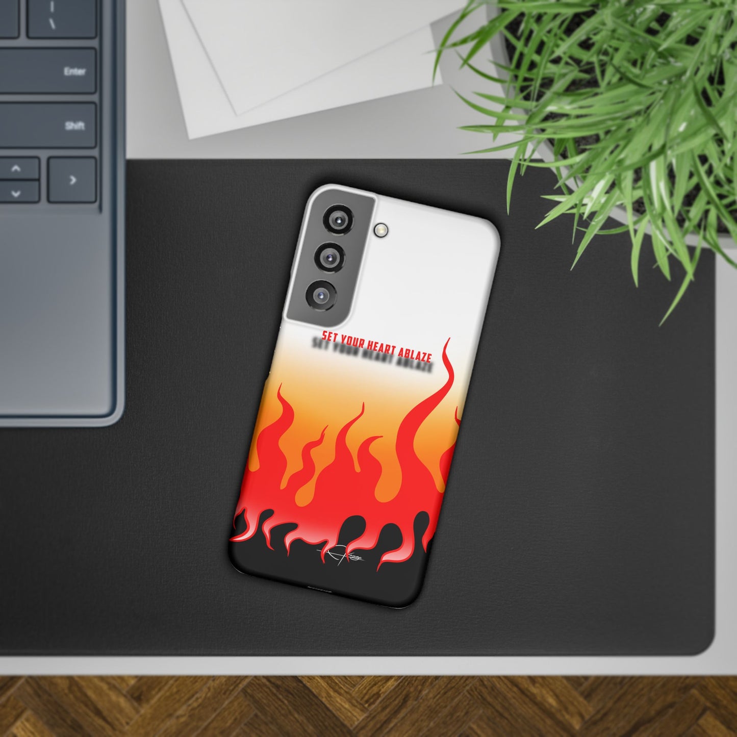 Lux Slim Cases -  " Ablaze "