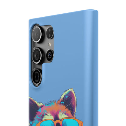 Lux Slim Cases -  " Cool Racoon"