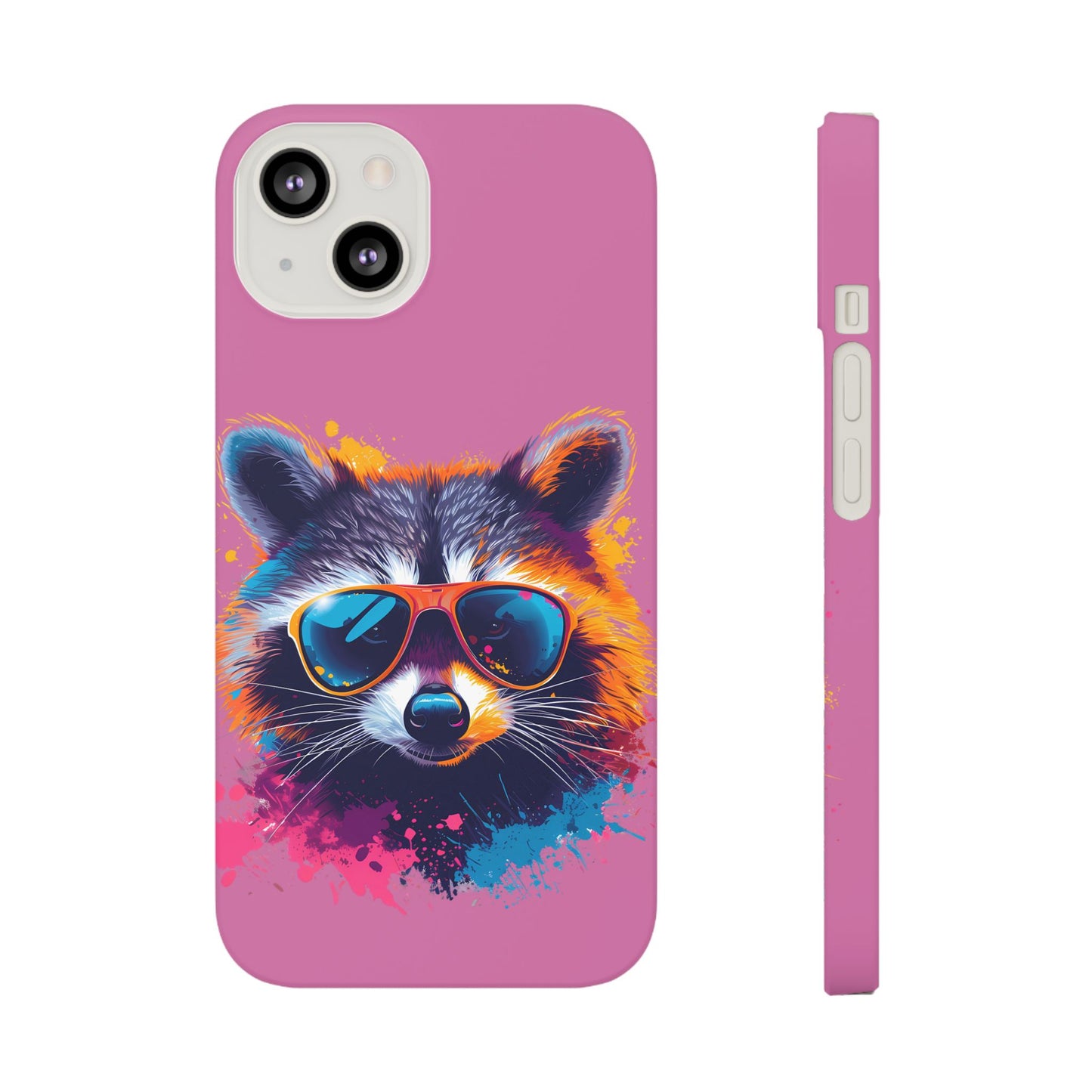 Lux Slim Cases -  " Cool Racoon V2"