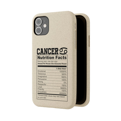 Cancer Ingredients Biodegradable Phone Case