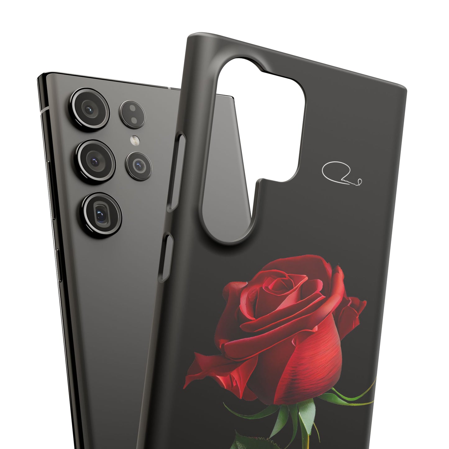 Lux Matte Slim Cases - Titled " Rose "