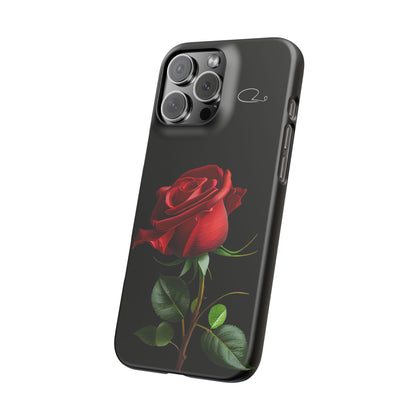 Lux Matte Slim Cases - Titled " Rose "