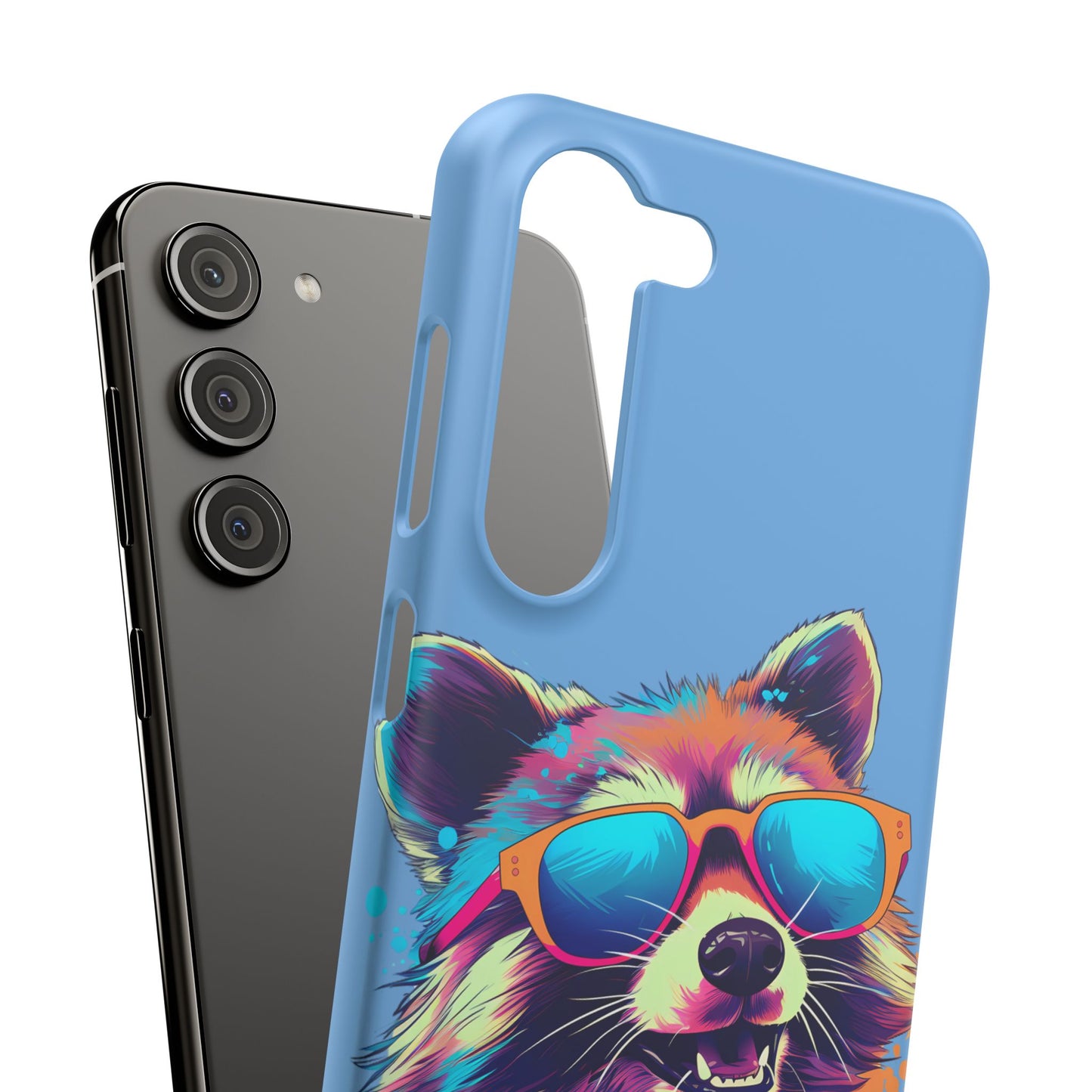 Lux Slim Cases -  " Cool Racoon"