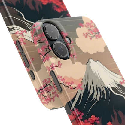 Japan Mountain V2! Slim iPhone Cases