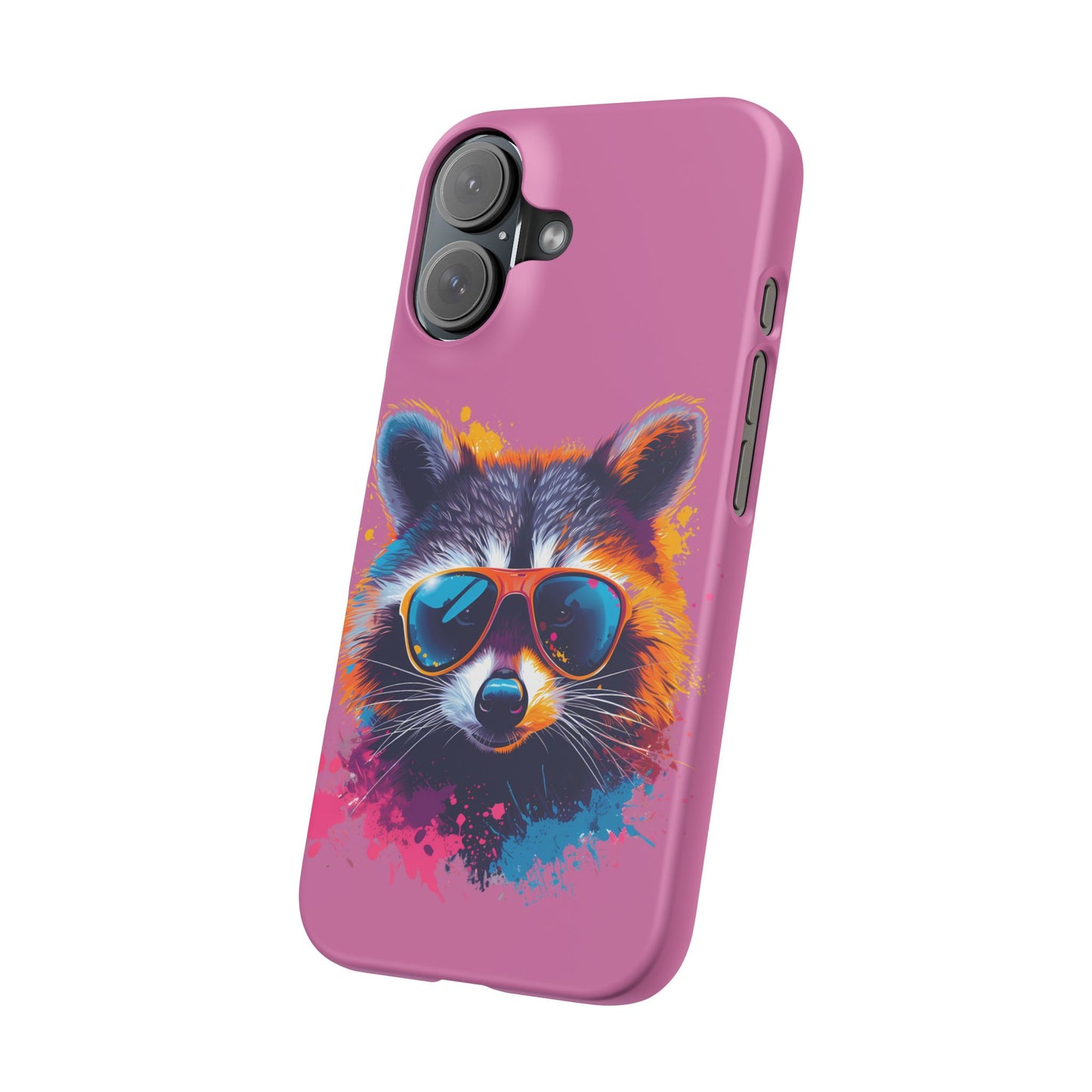 Lux Slim Cases -  " Cool Racoon V2"