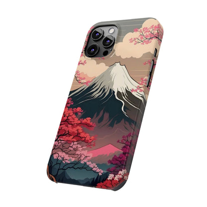 Japan Mountain V2! Slim iPhone Cases