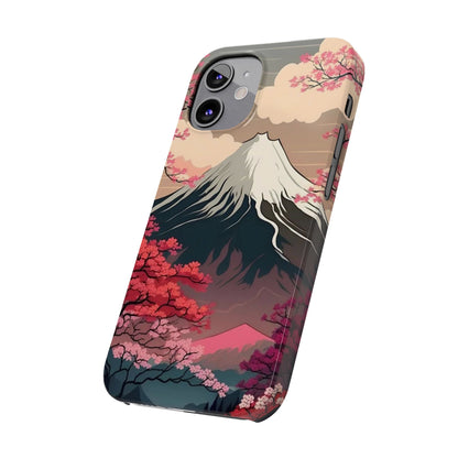 Japan Mountain V2! Slim iPhone Cases