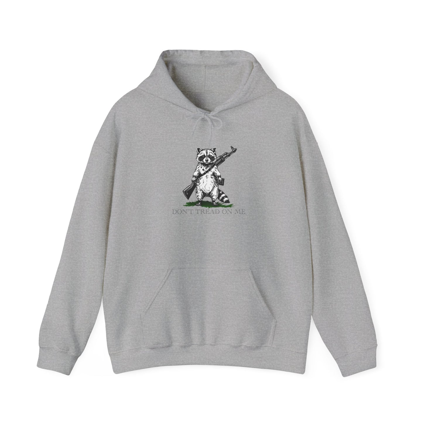 Armed Racoon Dont Tread Hoodie Sweatshirt