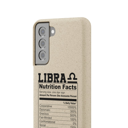 Libra Ingredients Biodegradable Phone Case