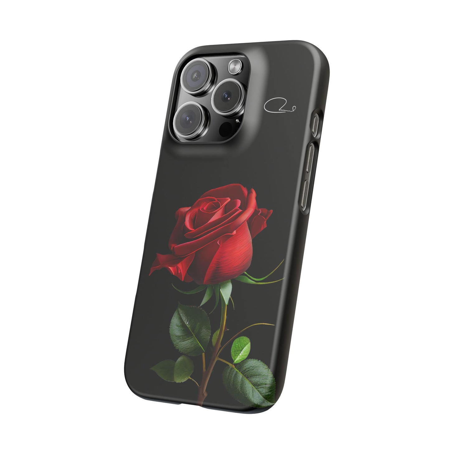 Lux Matte Slim Cases - Titled " Rose "