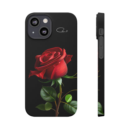 Lux Matte Slim Cases - Titled " Rose "