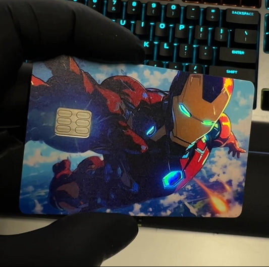 Iron guy Card Wrap