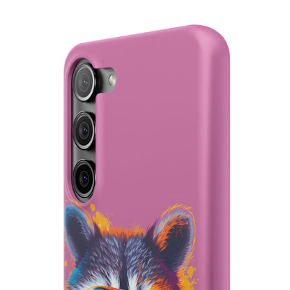 Lux Slim Cases -  " Cool Racoon V2"