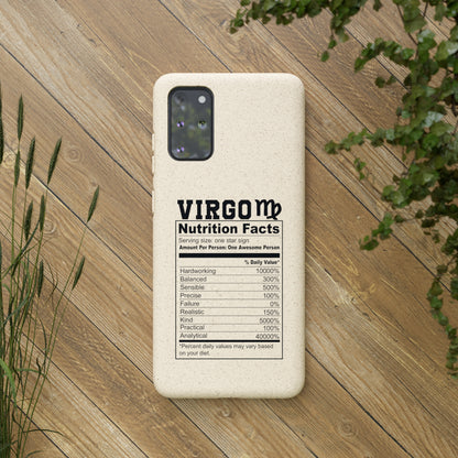 Virgo Ingredients Biodegradable Phone Case