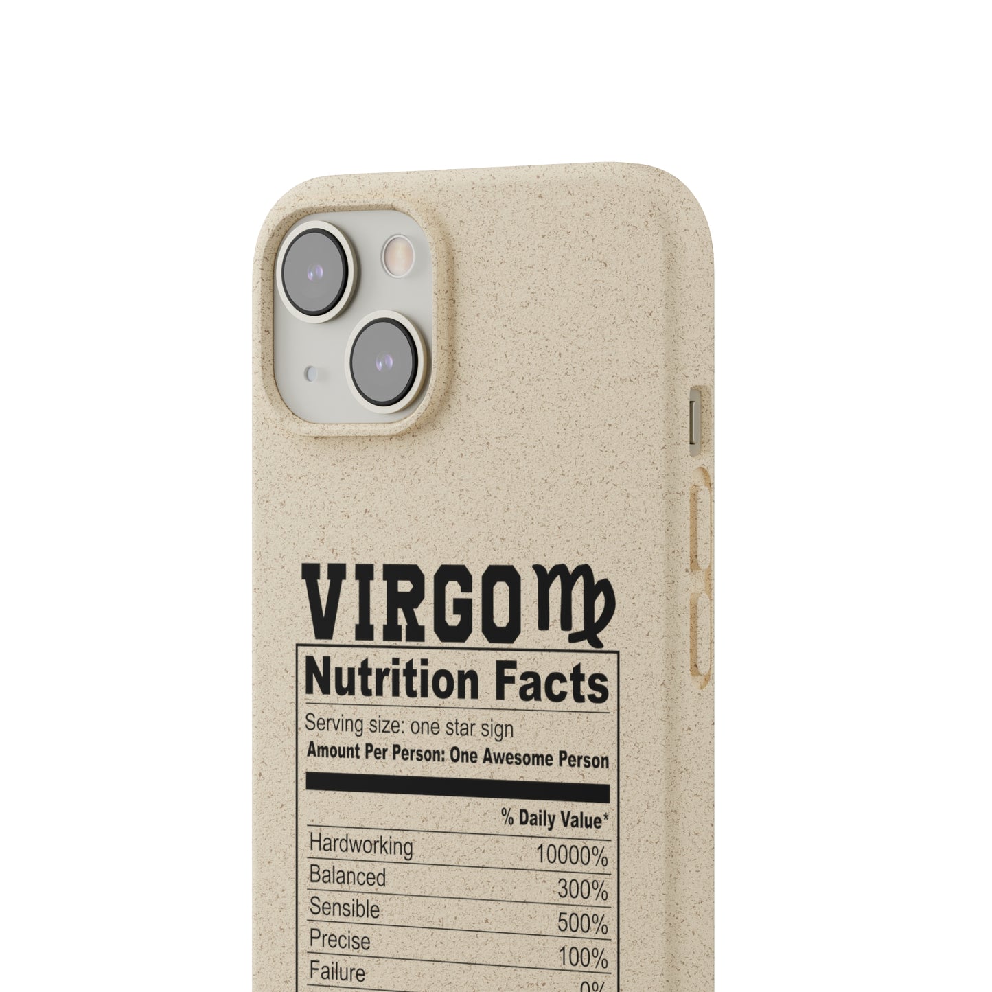 Virgo Ingredients Biodegradable Phone Case