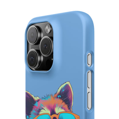 Lux Slim Cases -  " Cool Racoon"