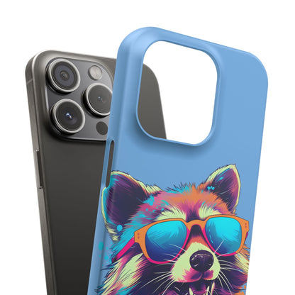 Lux Slim Cases -  " Cool Racoon"