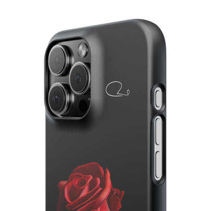 Lux Matte Slim Cases - Titled " Rose "